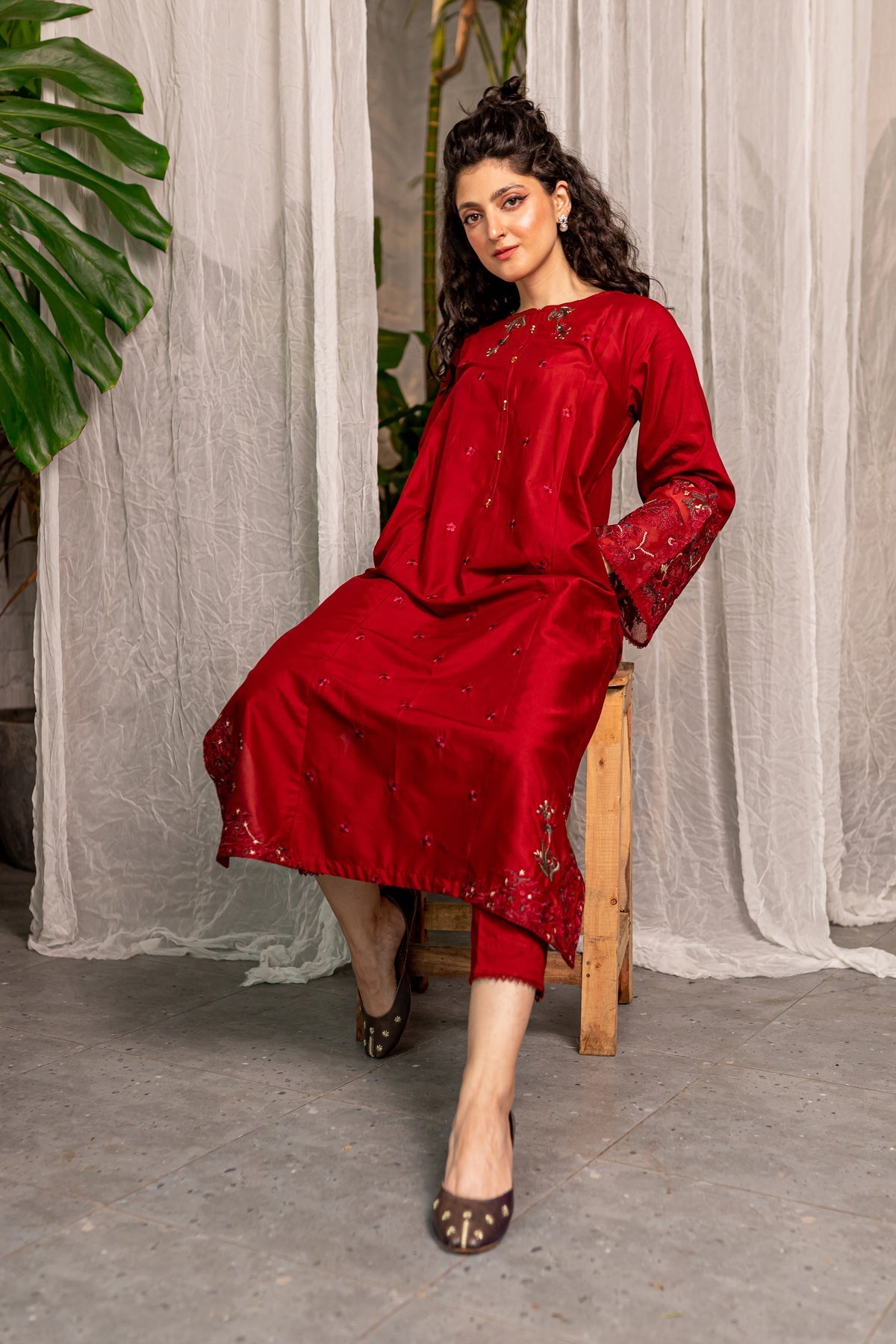 Afeefa 2Pc Embroidered 60% Off