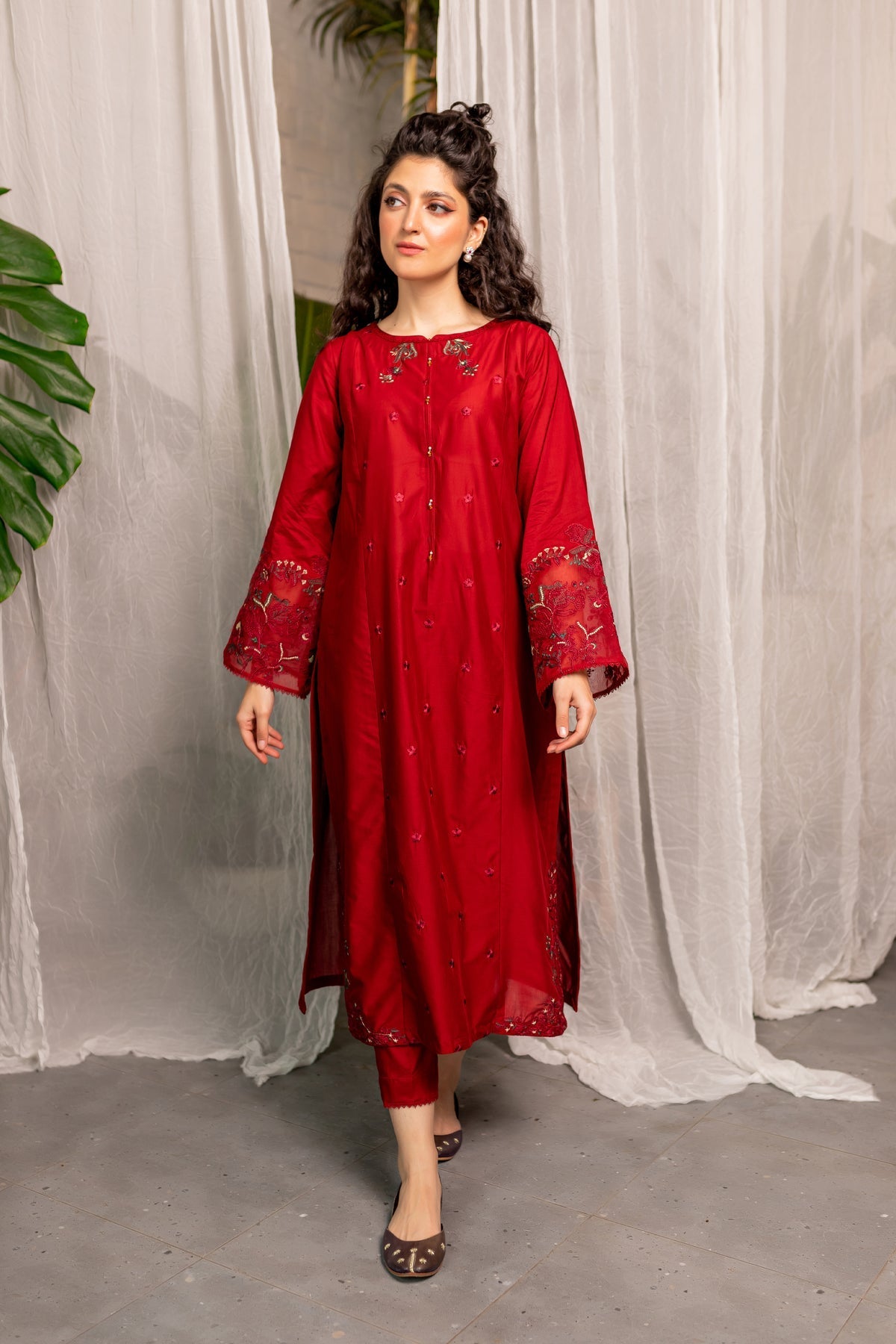 Afeefa 2Pc Embroidered 60% Off